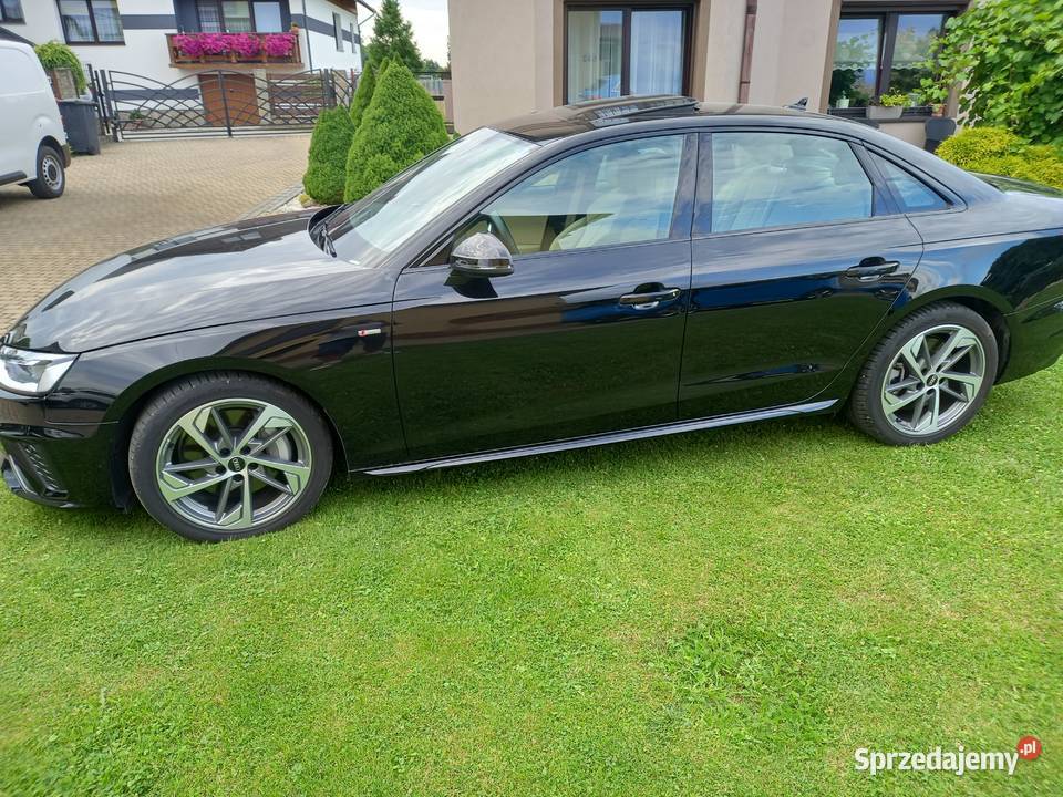Audi A4 45 TFSI mHEV Quattro Black Edition S śląskie Rybarzowice