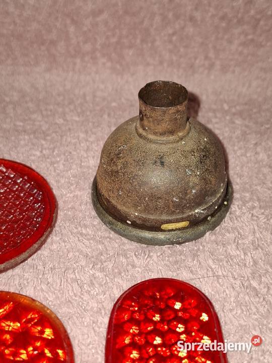 Sprzedam stare szklane lampki do motorów