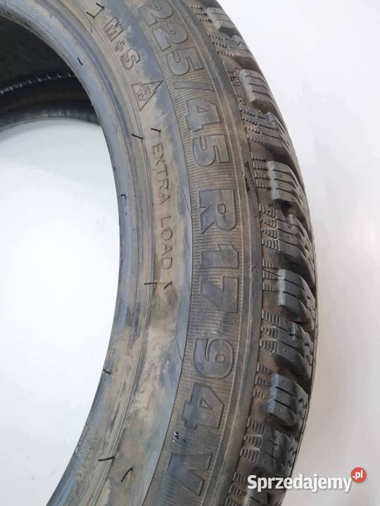2x OPONA ZIMOWA KORMORAN SNOW 22545R17 3624 45