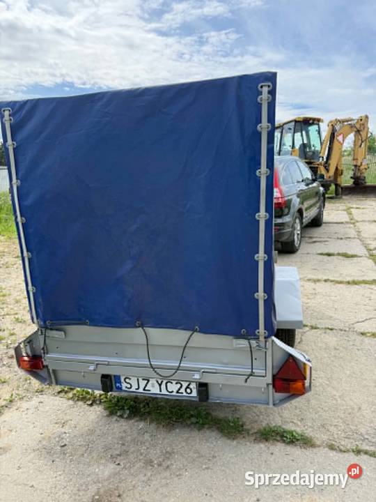 przyczepa z hamulcem najazdowym towarowe Nowy Sącz