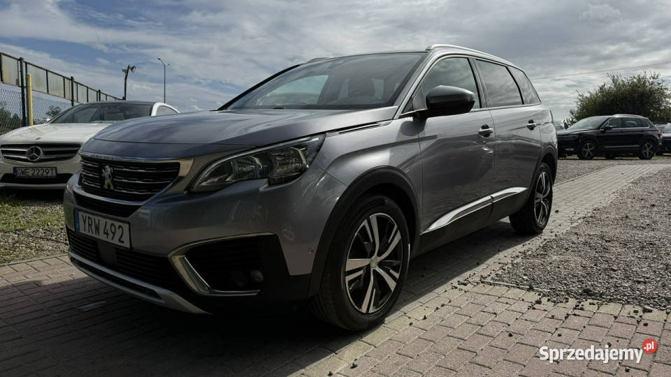 Peugeot 5008 16 hdi automat 7osb Ledy pół skóry Gdańsk sprzedam