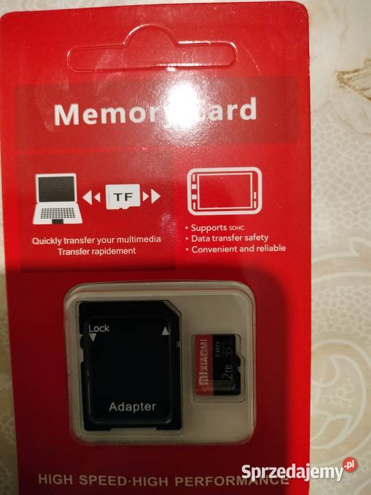 2 TB MEMORY CARD TF Nowa MI XIAOMI PRO Select dolnośląskie Zbaków Górny