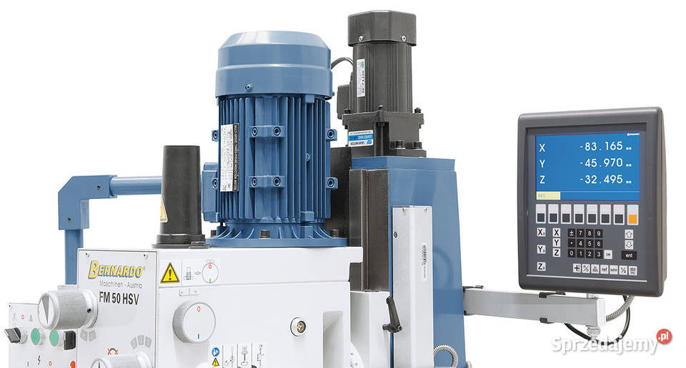 Wiertarka frezarka FM 50 HSV Bernardo Austria Bydgoszcz