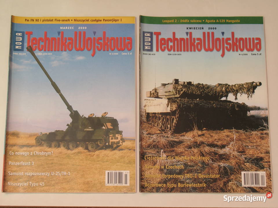 Technika Wojskowa kompletny rocznik 2000 Kraków sprzedam