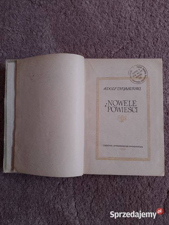 Adolf Dygasiński Nowele i powieści Antykwariat