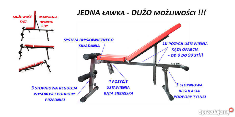 Sprzedam hantle gryf i ławkę