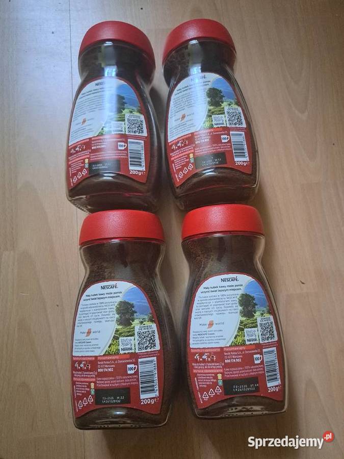 Kawa Nescafe 200 g 4 Warszawa sprzedam
