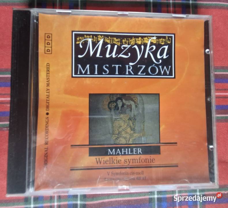 Muzyka mistrzów Mahler Wielkie symfonie CD 1 płyta Kraków