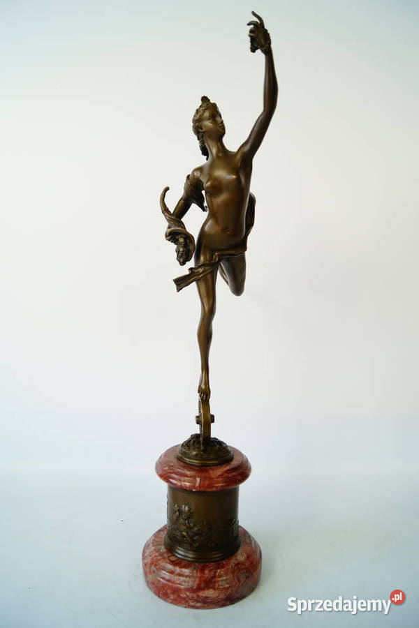 FORTUNA duża figura z brązu rzeźba mitologia Antyki Gizałki