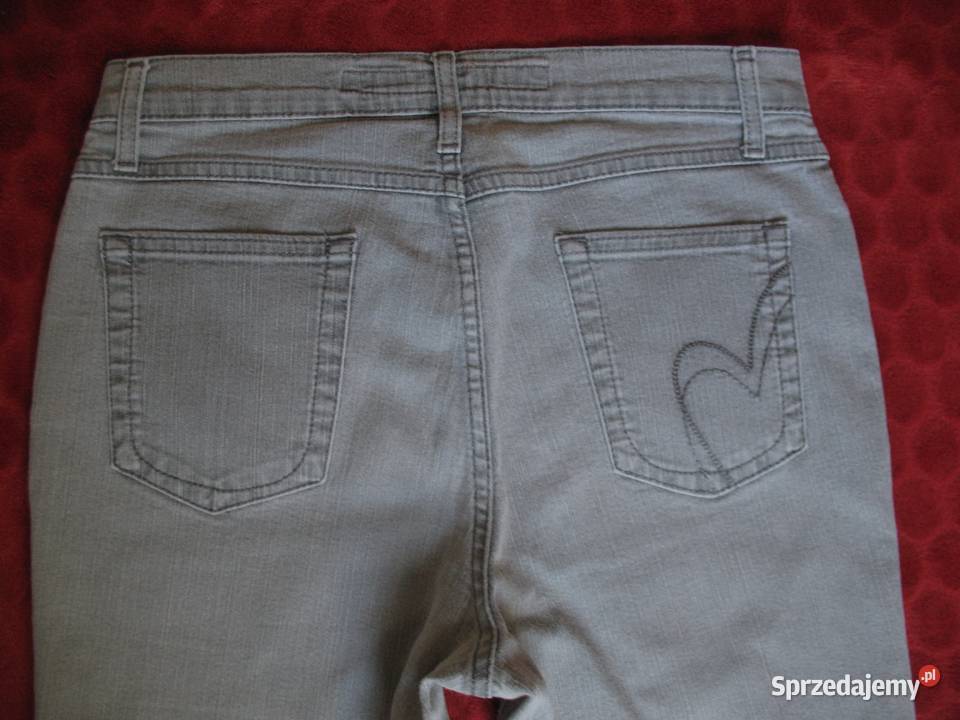 Szorty spodnie bermudy Jeans 38 M biodra 90 per Bez wzoru Siedlce