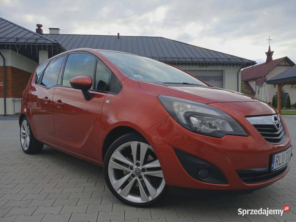 Opel Meriva 14GAZ 2011 Mega Wyposażenie Manualna Meriva Przeworsk