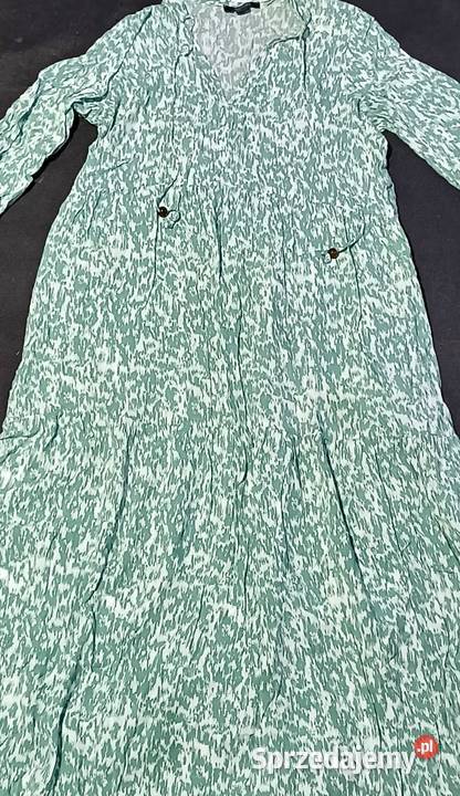 Długa sukienka zielony sprzedam