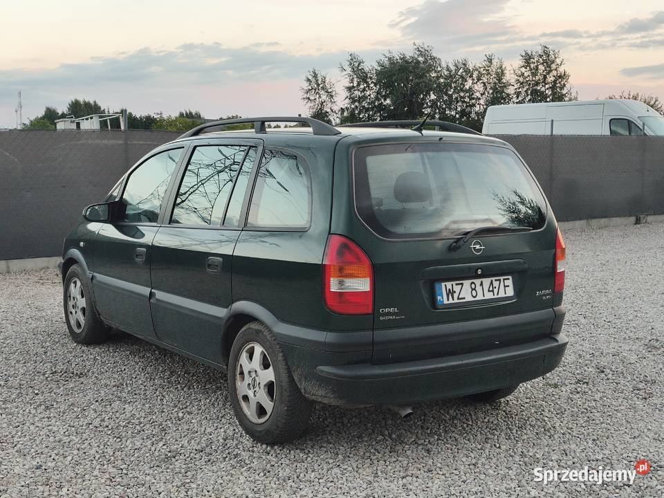 OPEL ZAFIRA 7 Osób 100 Sprawna Ważne Opłaty lakier metallic mazowieckie Stare Babice