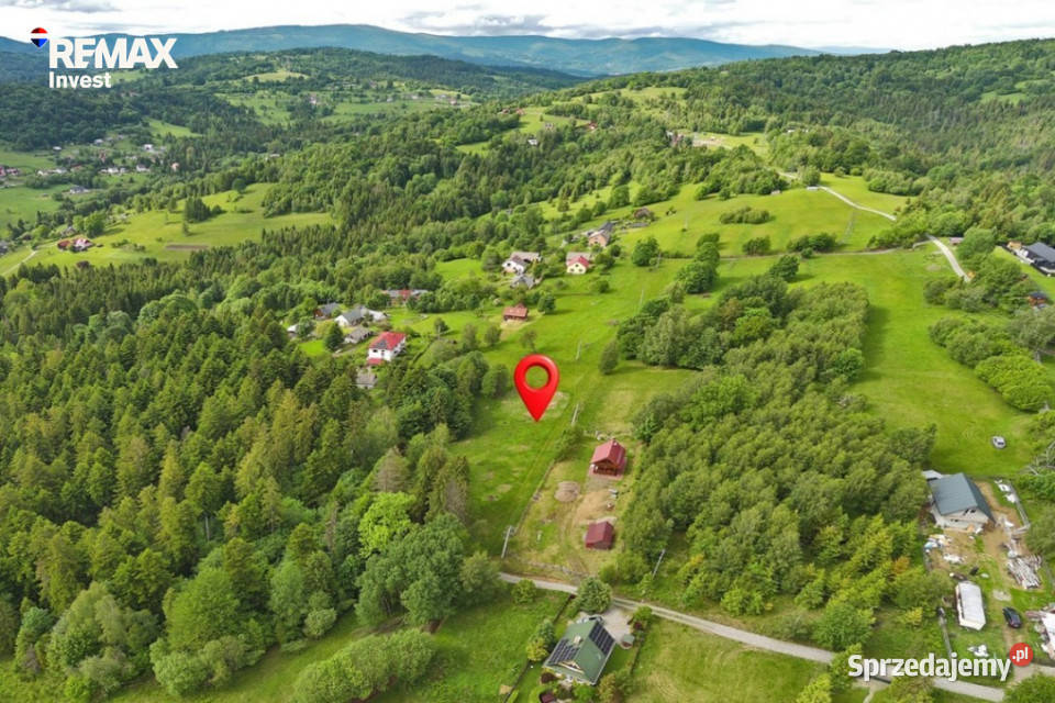 Działka 103 ha z potencjałem w Beskidach 58zł/m2 Grunty i działki Sól-Kiczora