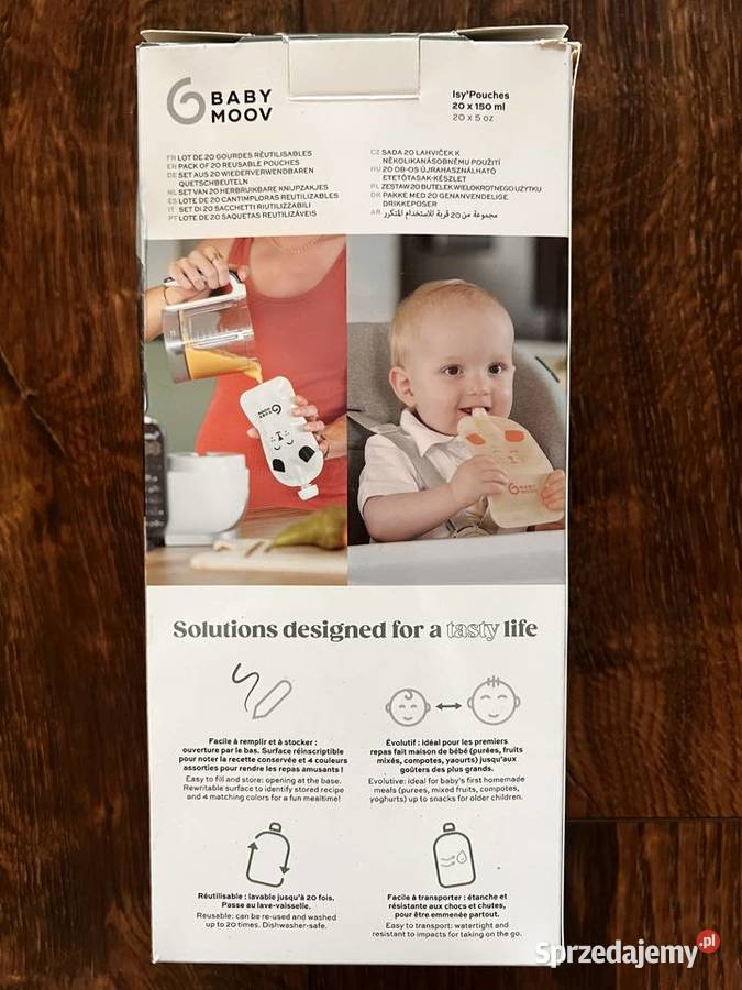 torebki saszetki wielokrotnego użytku Babymoov Tarnowskie Góry sprzedam