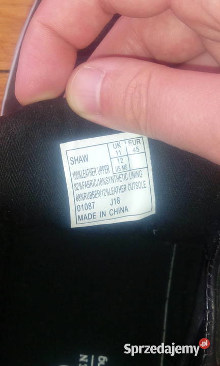 Polo Ralph Lauren buty skórzane trampki SHAW r małopolskie