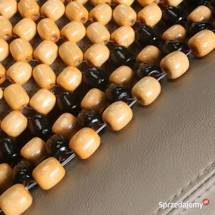 MATA OCHRONNA NA SIEDZENIE KORALIKI DREWNIANE Warszawa sprzedam