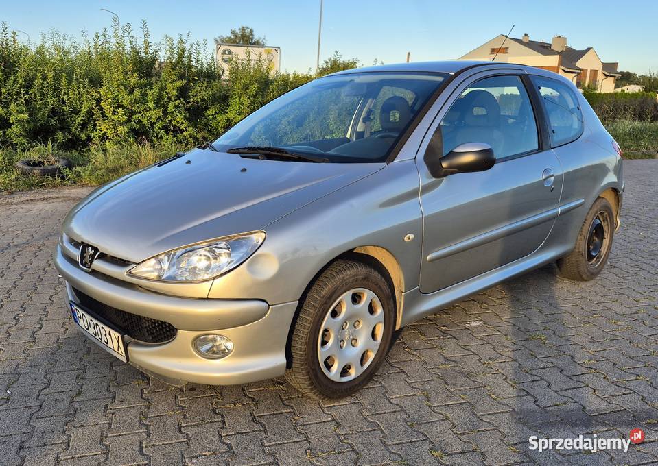 Peugeot 206 Trendy 14 benzyna blokada skrzyni biegów Poznań