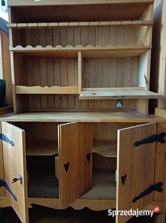 Kredens jesionowy ŁAD krzesła stół ława z 50cm Pozostałe Siedlce