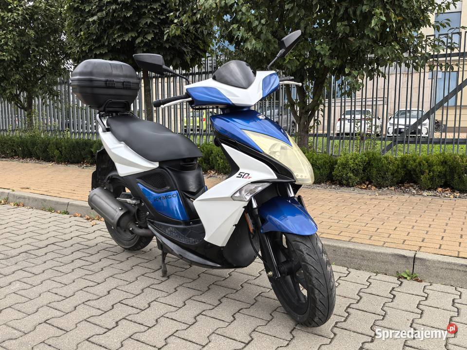 Skuter Kymco SUPER 8 Koła 14 Kufer 2007r OPŁATY Poznań