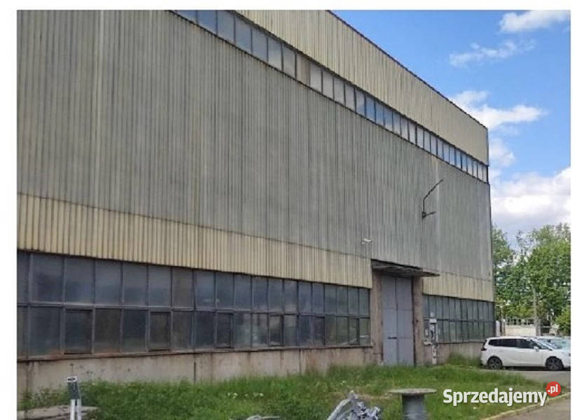 Syndyk sprzeda działki z halą produkcyjną 1205zł/m2 Bytom
