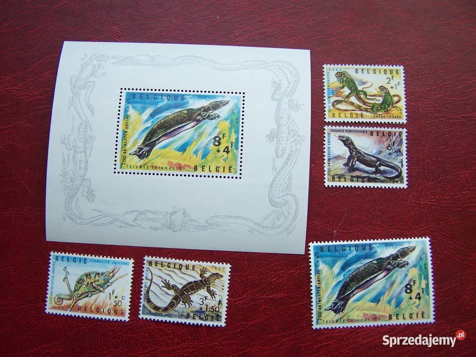 Belgia 1965 MNH Fauna Gady Tychy