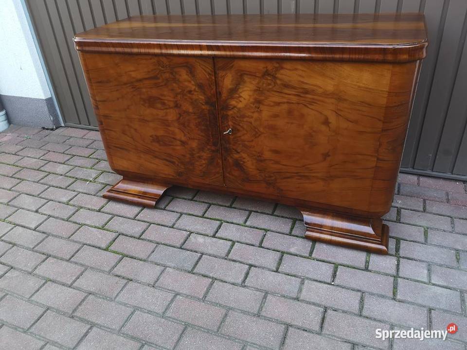 Komoda ARTDECO RTV Niska 130 Orzech Zgrabna Swarzędz