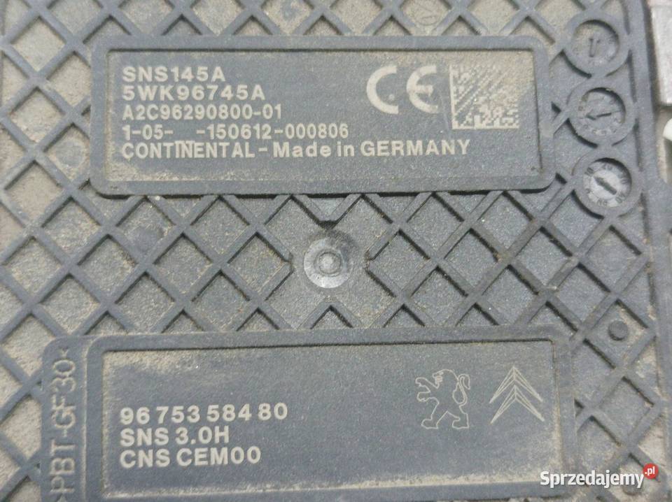 SONDA LAMBDA 9675358480 9675358480 Peugeot 508 I