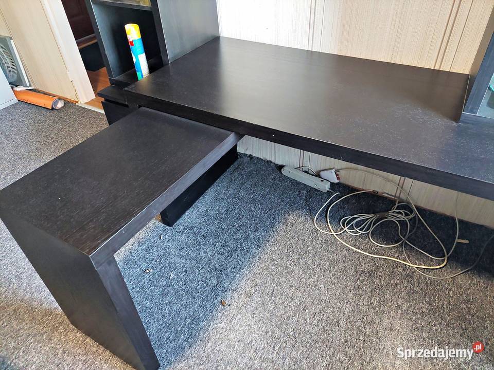 Biurko Ikea z wysuwanym blatem Zamość