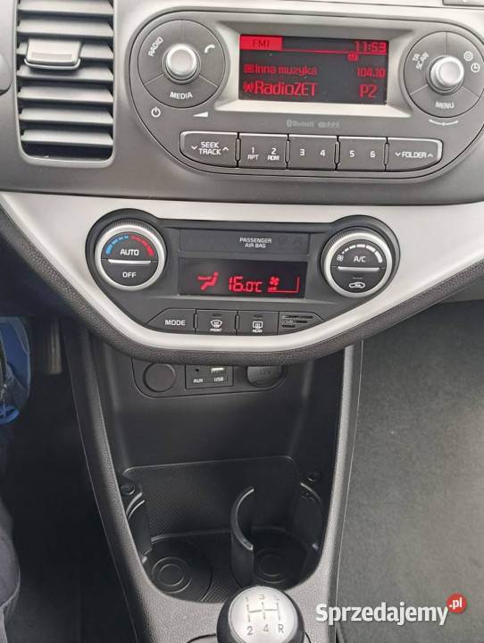 Kia Picanto Grzane fotele 59 klimatyzacja ato II 998cm3 Picanto Dulowa