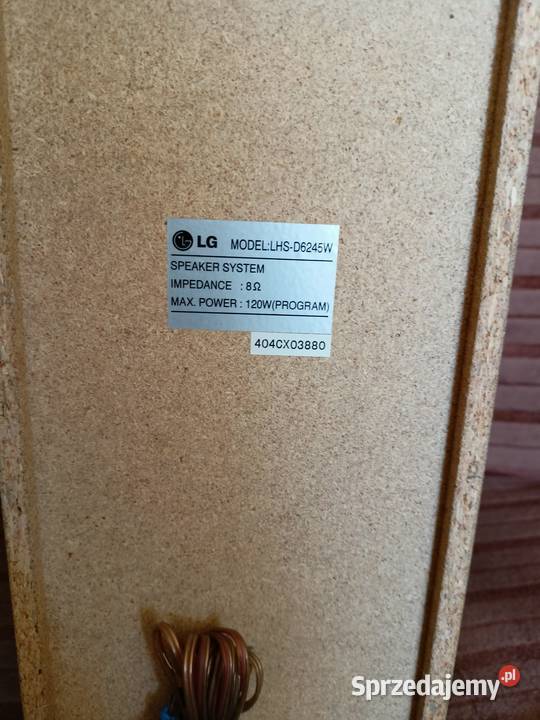 Głośnik Subwoofer LG z kina domowego Kłodzko