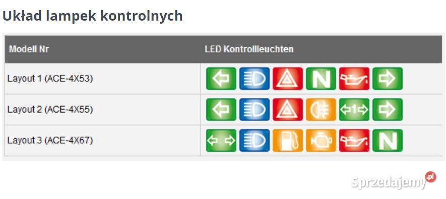 Licznik uniwersalny Acewell seria ACE4000 różne Puchaczów