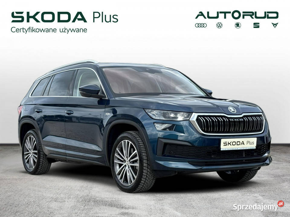 koda Kodiaq 20TSI 190 4x4 LK 2021 1WŁ SalonPL serwisowany w ASO Kielce