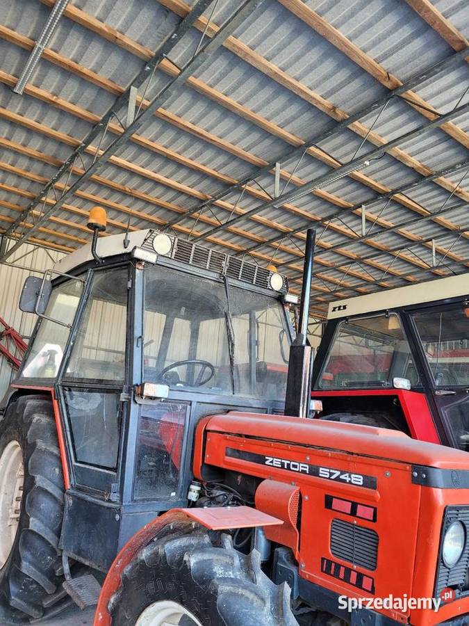 Zetor 5748 likwidacja Gospodarstwa Zetor Ostrów Wielkopolski sprzedam