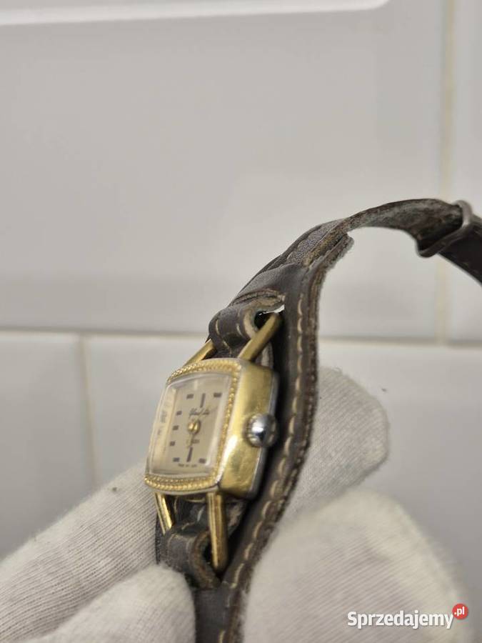 Vintage zegarek damski Glashutte Chorzów