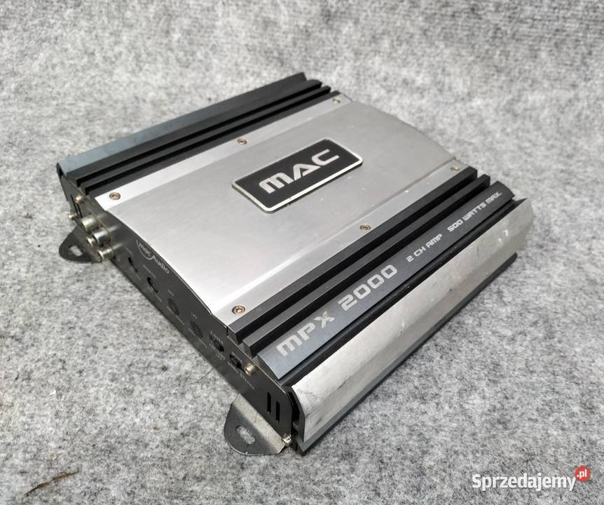 MAC AUDIO MPX 2000 wzmacniacz 500 Watts Leszno