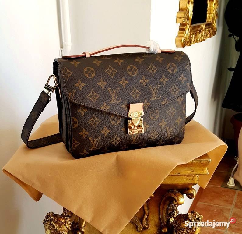 LISTONOSZKA LOUIS VUITTON POCHETTE METIS SERII brązowy/beżowy Bydgoszcz