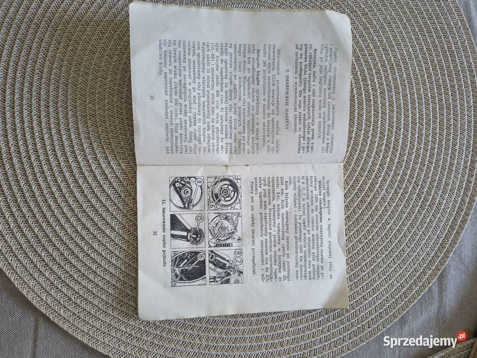 Instrukcja obsługi Jawa Mustang kaczka Rzeszów