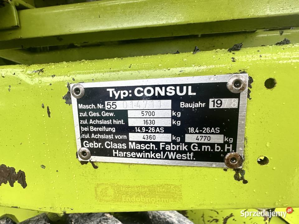 Kombajn claas consul Włoszczowa