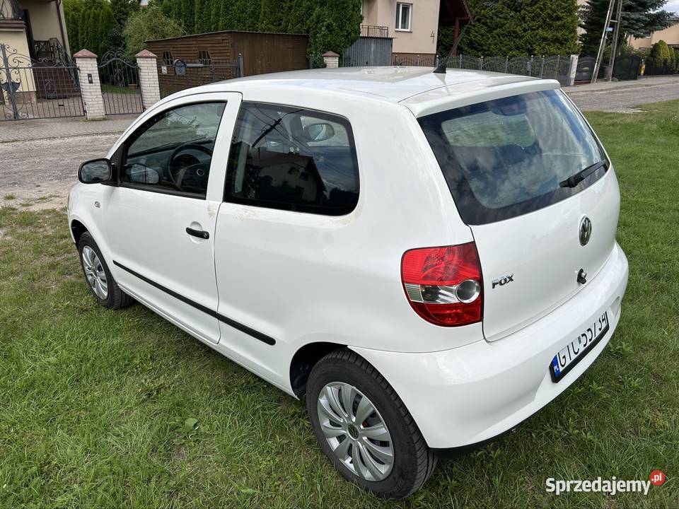Volkswagen Fox 12 benzyna 2008 Zadbany Mały Fox Tczew