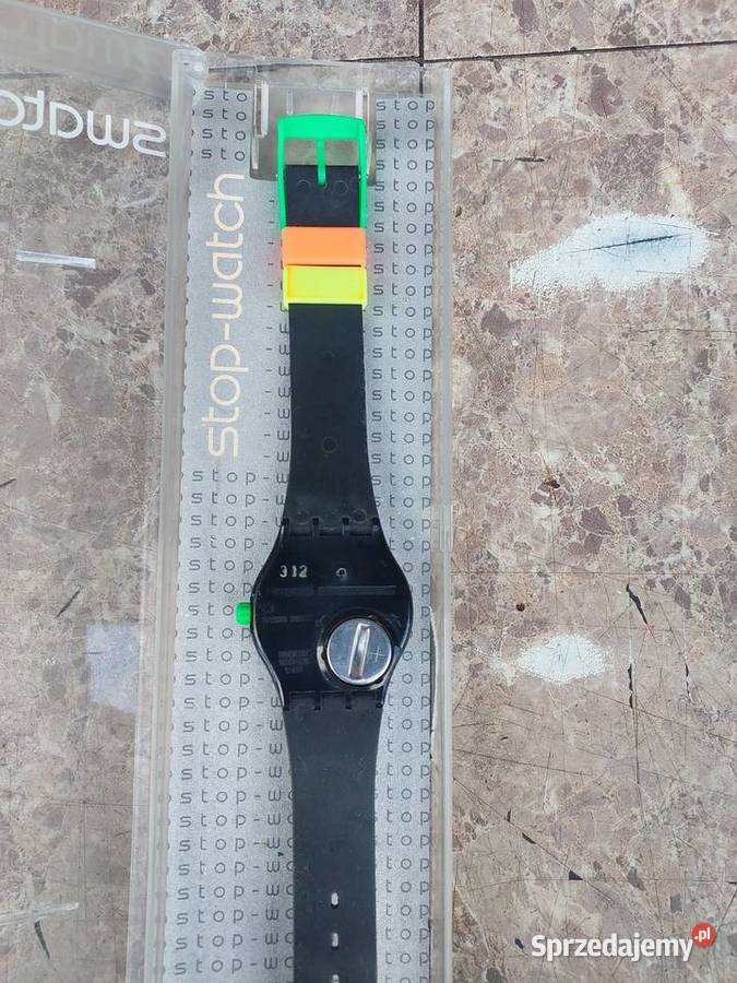 Stary zegarek naręczny Swatch Stopwatch 1992r Tczew sprzedam