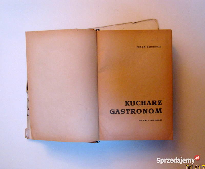 Kucharz Gastronom tradycyjny podręcznik Kraków