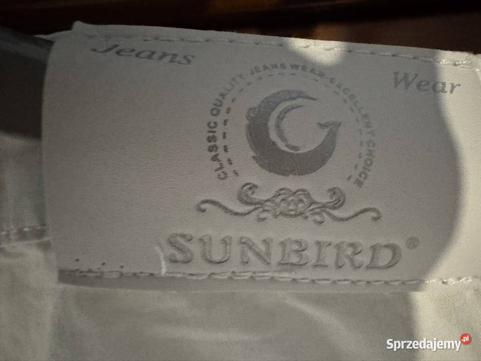 Jeansy damskie Sunbird bawełna elastan letnie z Częstochowa