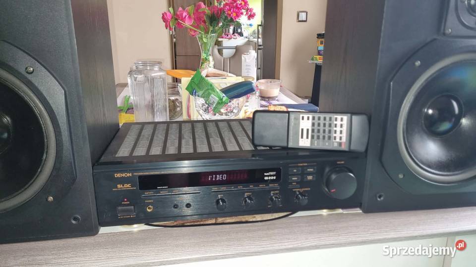 Amplituner Denon DRA455 RDS z pilotem plus Warta