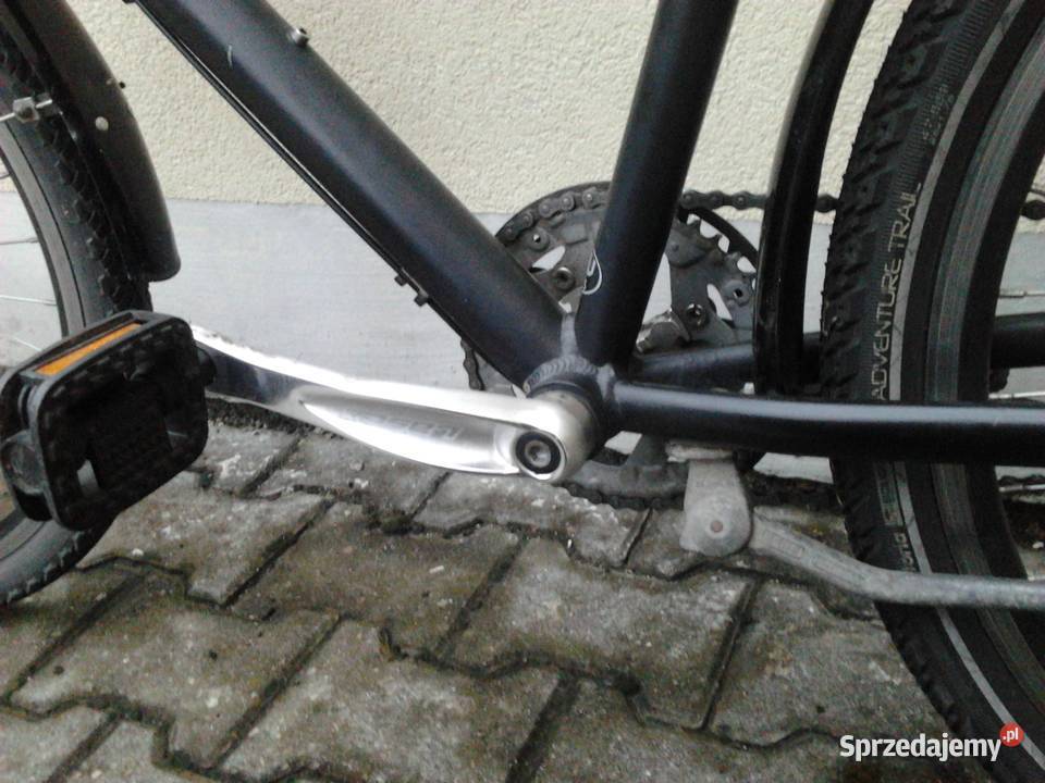 Sprzedam używany rower duży kolor czarny sprzedam