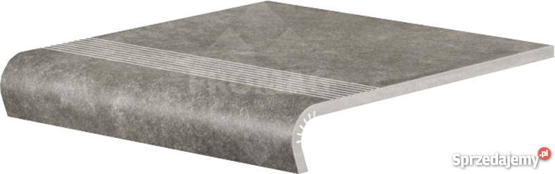 Stopień PŁYTKA STOPNICOWA stopnica SZARA biała Brzeg