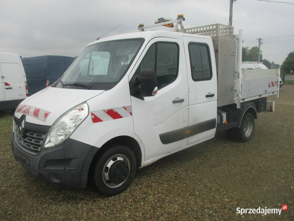 Renault Master 23 DCI 165 doka 6 osób VAT23 serwisowany w ASO Dębica