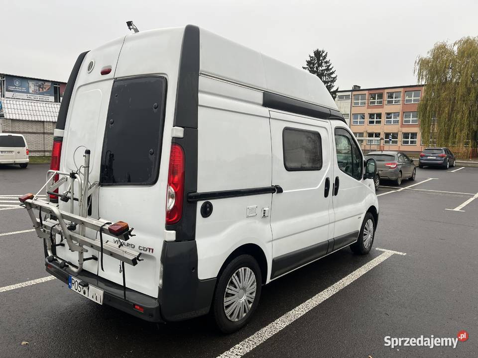 Opel Vivaro Kampervan L1H2 łazienka prysznic WC wielkopolskie Ostrów Wielkopolski