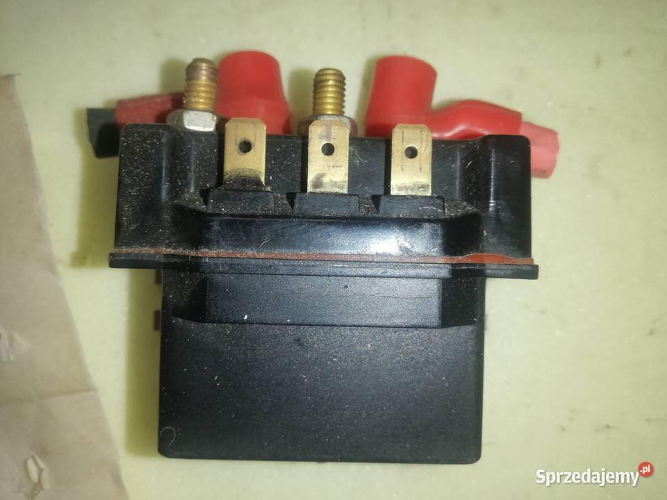 Osprzęt elektryczny do windy kotwicznej