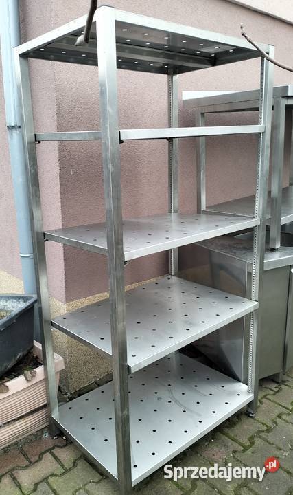 Regał gastronomiczny magazynowy ociekowy Słupia Kapitulna